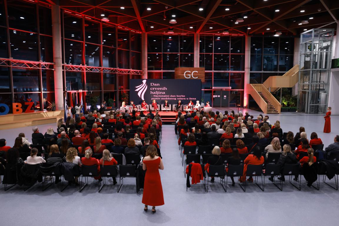 Osječko-baranjska županija obilježila Dan crvenih haljina panelom o prevenciji moždanog udara u žena